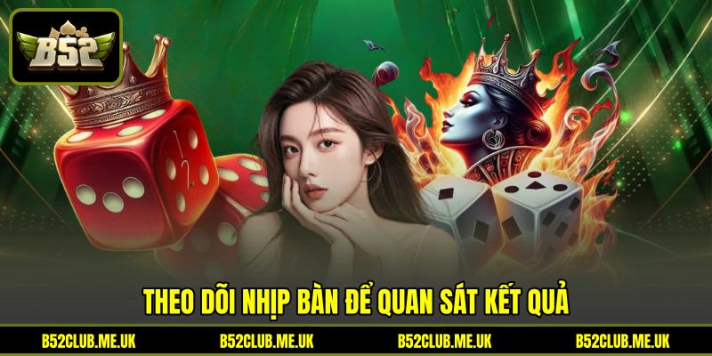 Theo dõi nhịp bàn để quan sát kết quả